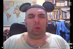 Anibalf will sing you a depressing rendition of Happy Birthday, while dressed as a mouse